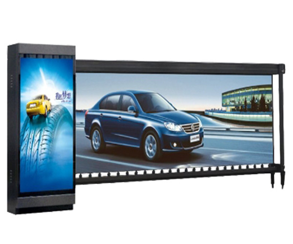 【?？低晱V告道閘】?？低旽IKVISION擋車器廣告道閘NP-TMG4AG-DL(3米左向6秒)